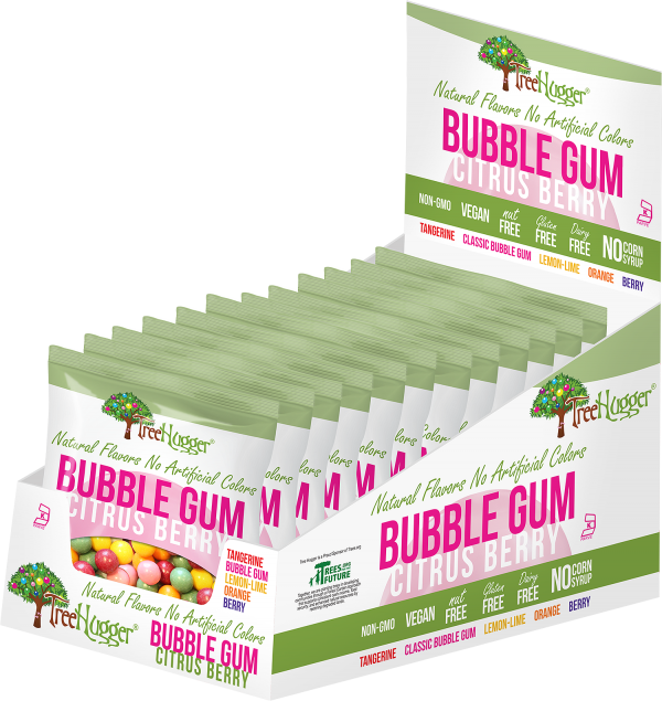 Tree Hugger Bubble Gum Citrus Berry 2 OZ Bag- ITEM 400151 (12 Bags) - Image 3